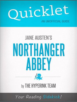 cover image of Quicklet on Jane Austen's Northanger Abbey